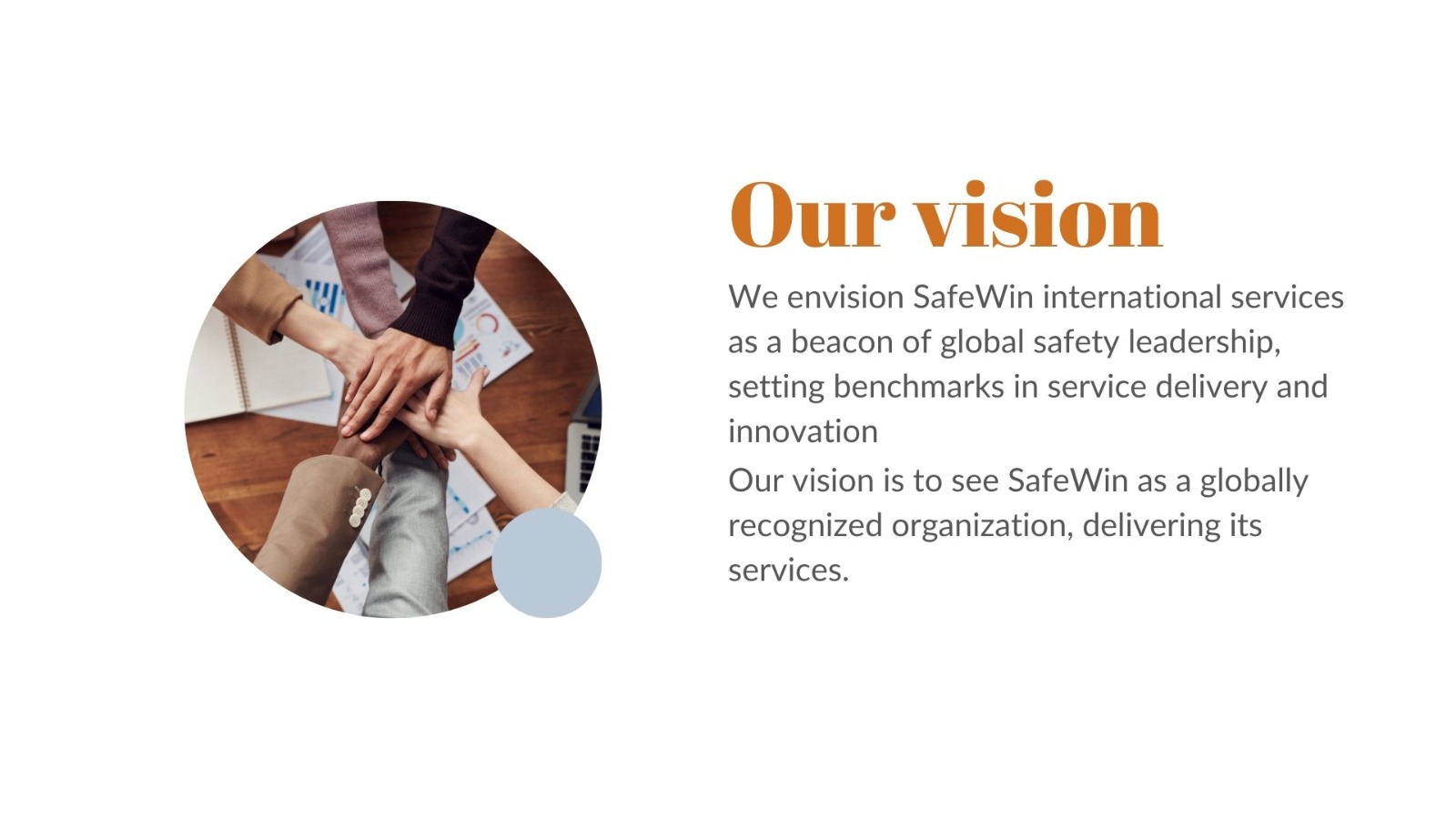 Safewin Internation services
